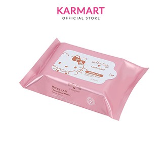 Khăn giấy tẩy trang Hello Kitty Cathy Doll Micellar Cleansing Water Makeup Wipes (30 tờ)