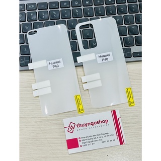 Ppf mờ chống vân tay huawei p40 - p40 pro - p50 - p50 pro - mate 40 - mate 40 pro - mate 40 pro+