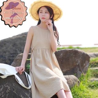Đầm sát nách dáng suông rộng