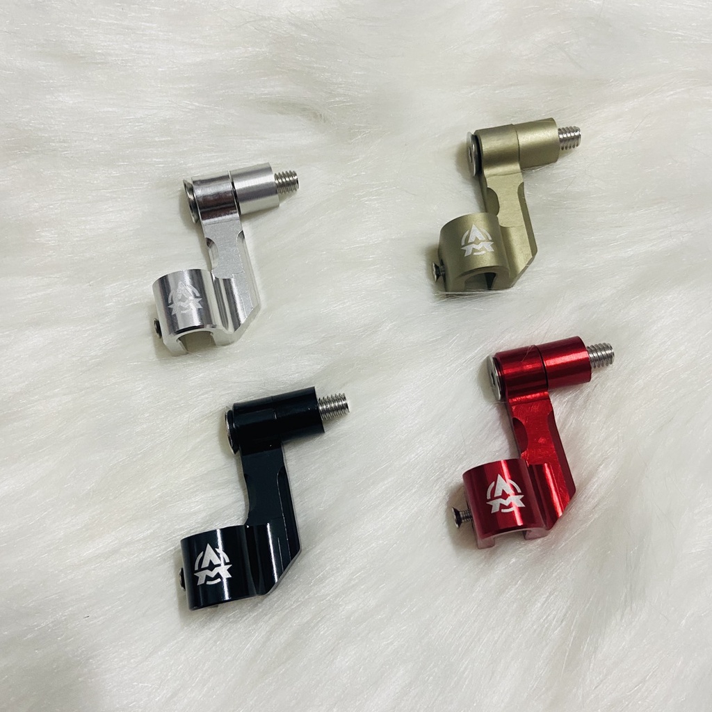 Bát giữ dây dầu thắng dĩa xe máy nhôm CNC nguyên khối nhiều màu lựa chọn