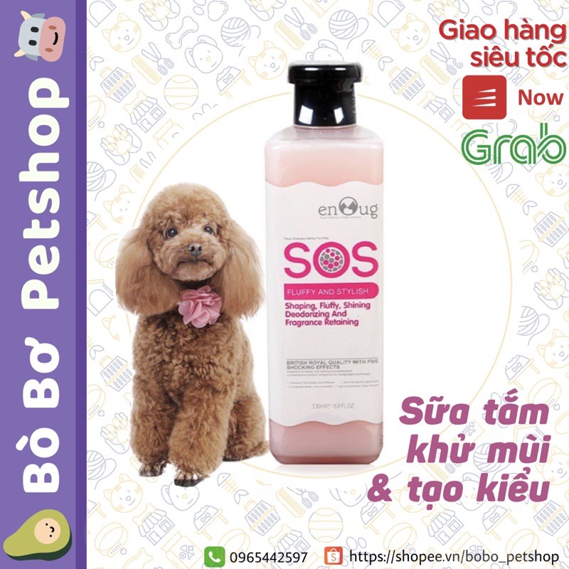 Sữa tắm cho chó mèo SOS - 530ml