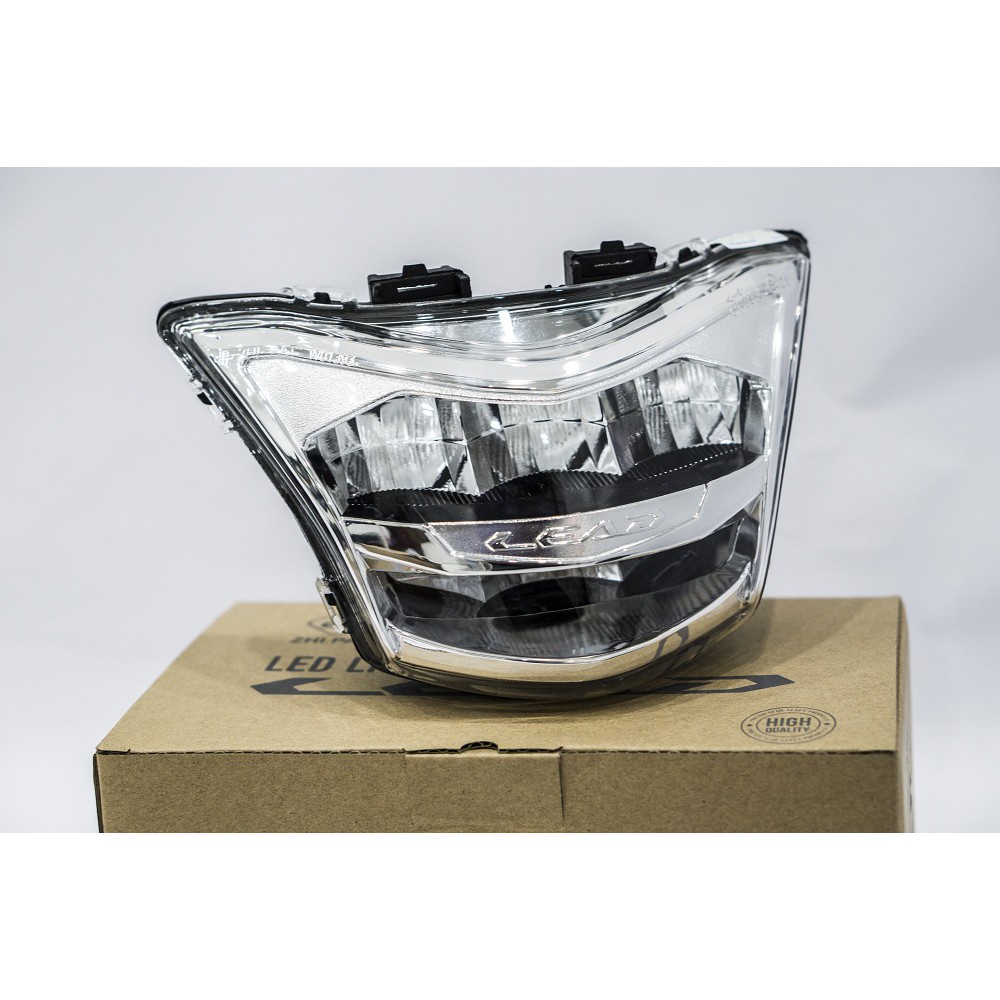 Chóa đèn led 2 tầng Lead 2013-2017 chính hãng zhi.pat cao cấp màu đen