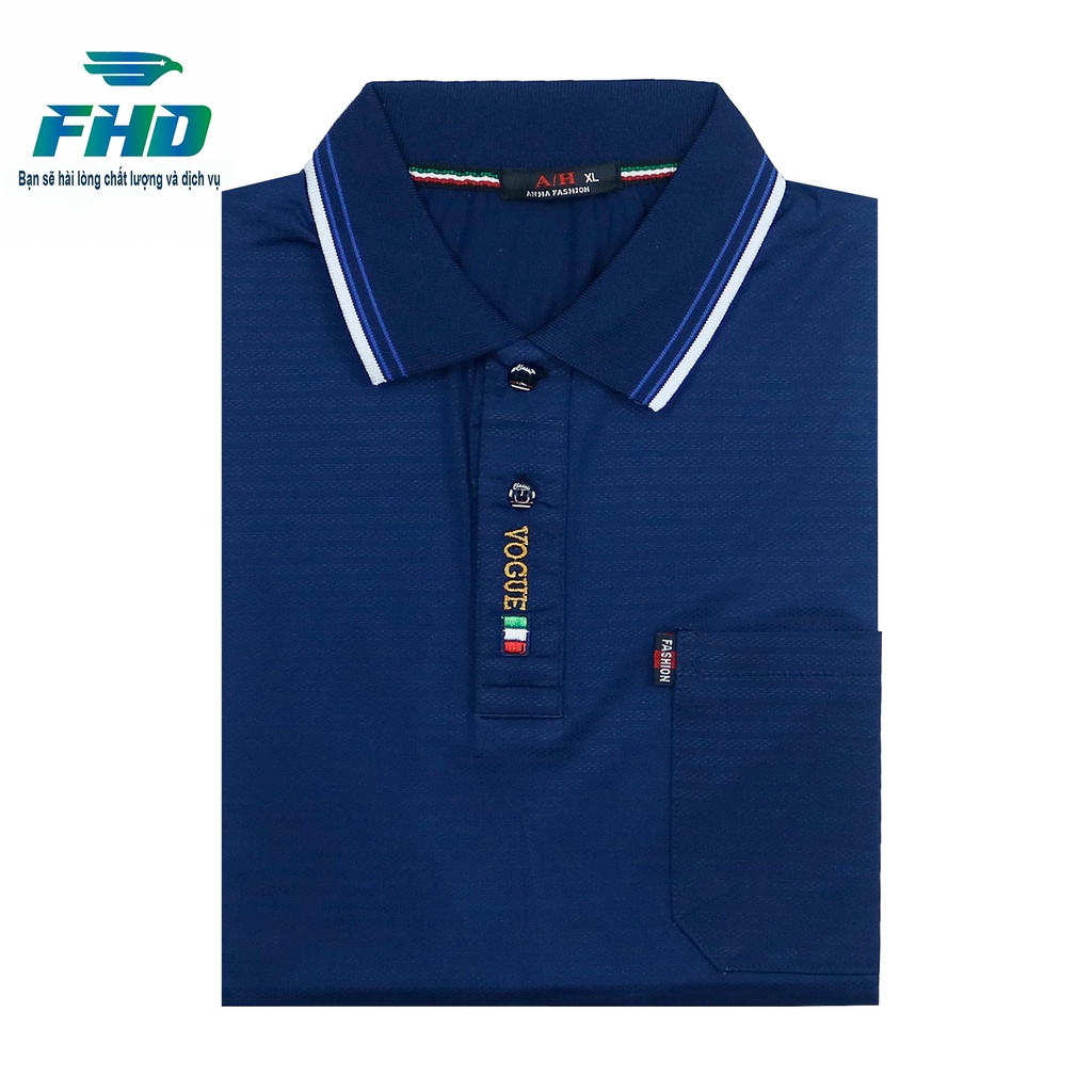 Áo thun nam trung niên chất vải mềm mát thấm hút mồ hôi form to rộng rãi FHDA022_3