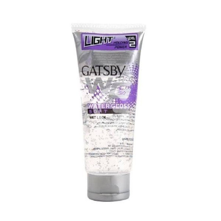 Gel tạo hình tóc mềm Gatsby water gloss Soft Level 2 170g (Indonesia)
