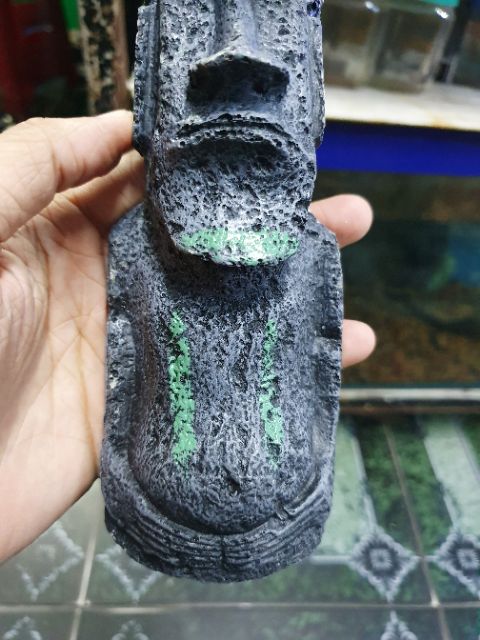 TƯỢNG TRANG TRÍ HỒ CÁ NON BỘ CAO 18CM RỘNG 8CM