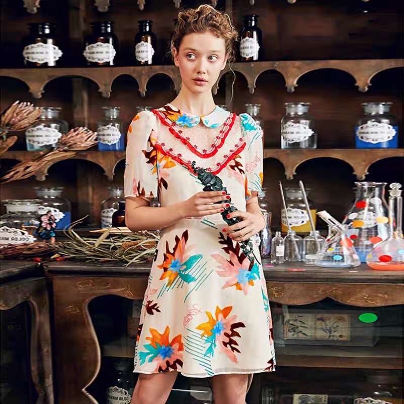 Đầm hoa Color Mikibana