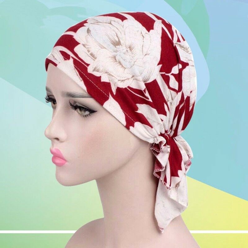 Mũ trùm đầu cho bệnh nhân ung thư họa tiết dễ thương