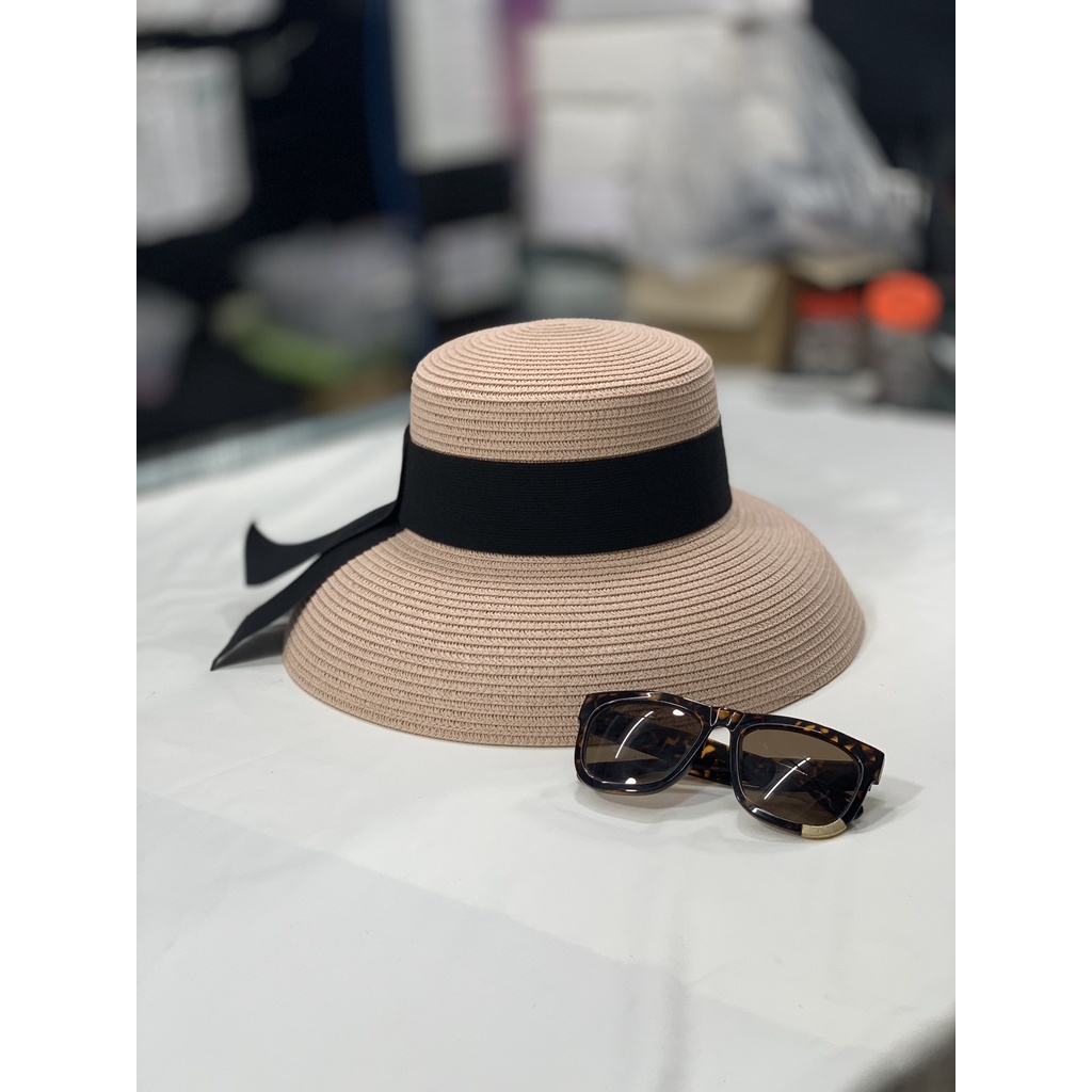 MŨ CHUÔNG CÓI MIX DÂY TO BẢN TO - PHONG CÁCH TIỂU THƯ HÀN QUỐC