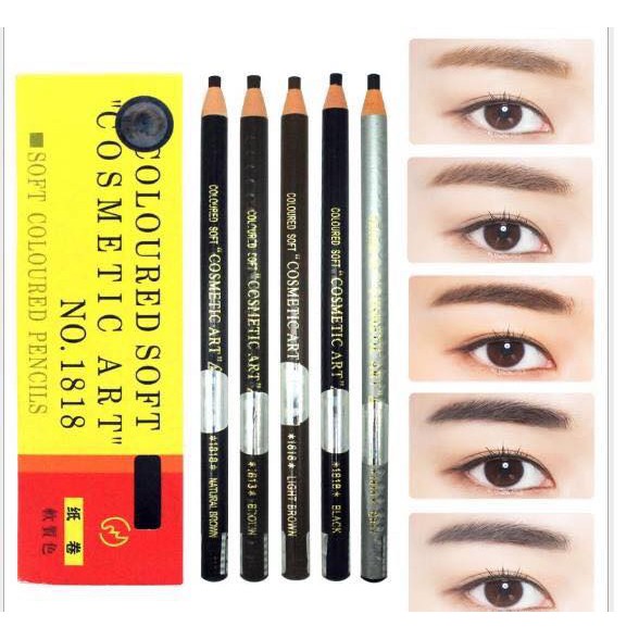 Chì Xé Kẻ Chân Mày Cosmetic Art Eyebrow Pencil không bị lem trôi - Hàn Quốc Chính Hãng