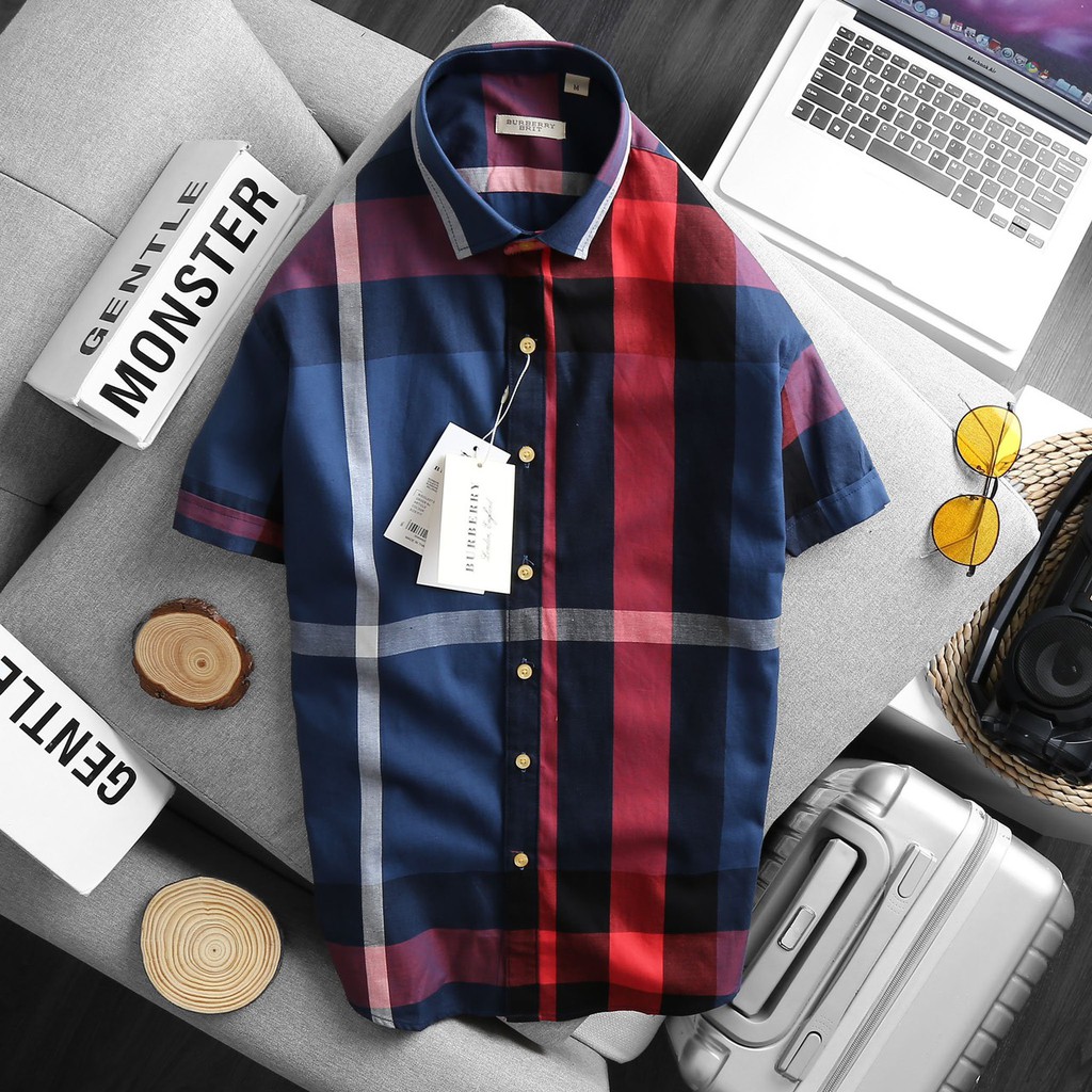 ÁO SƠ MI TAY NGẮN MẪU ĐẸP- HÀNG CAO CẤP | BigBuy360 - bigbuy360.vn