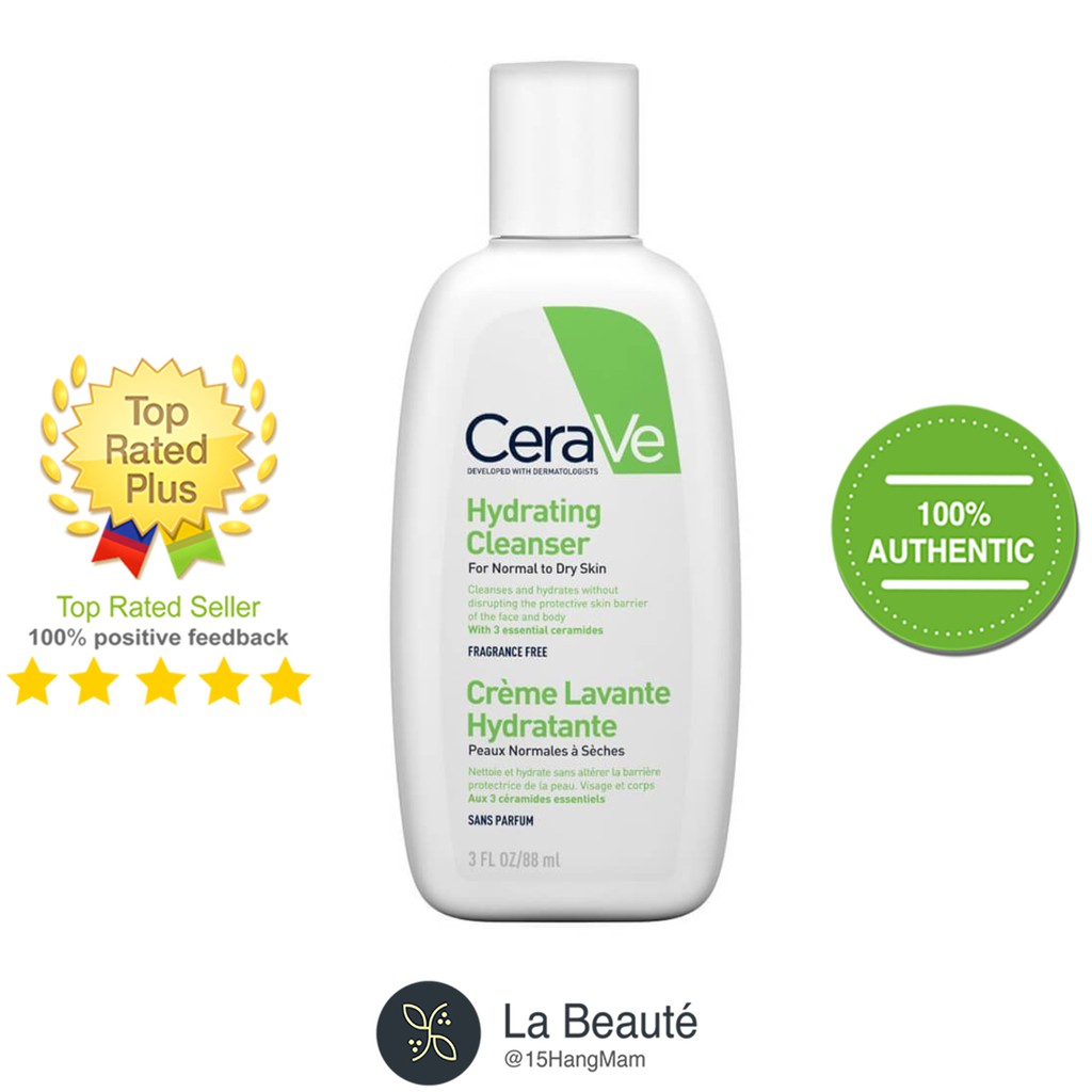 Cerave Cleanser - Sửa Rửa Mặt Từng Loại Da [88m/236ml/237ml/472ml] | BigBuy360 - bigbuy360.vn