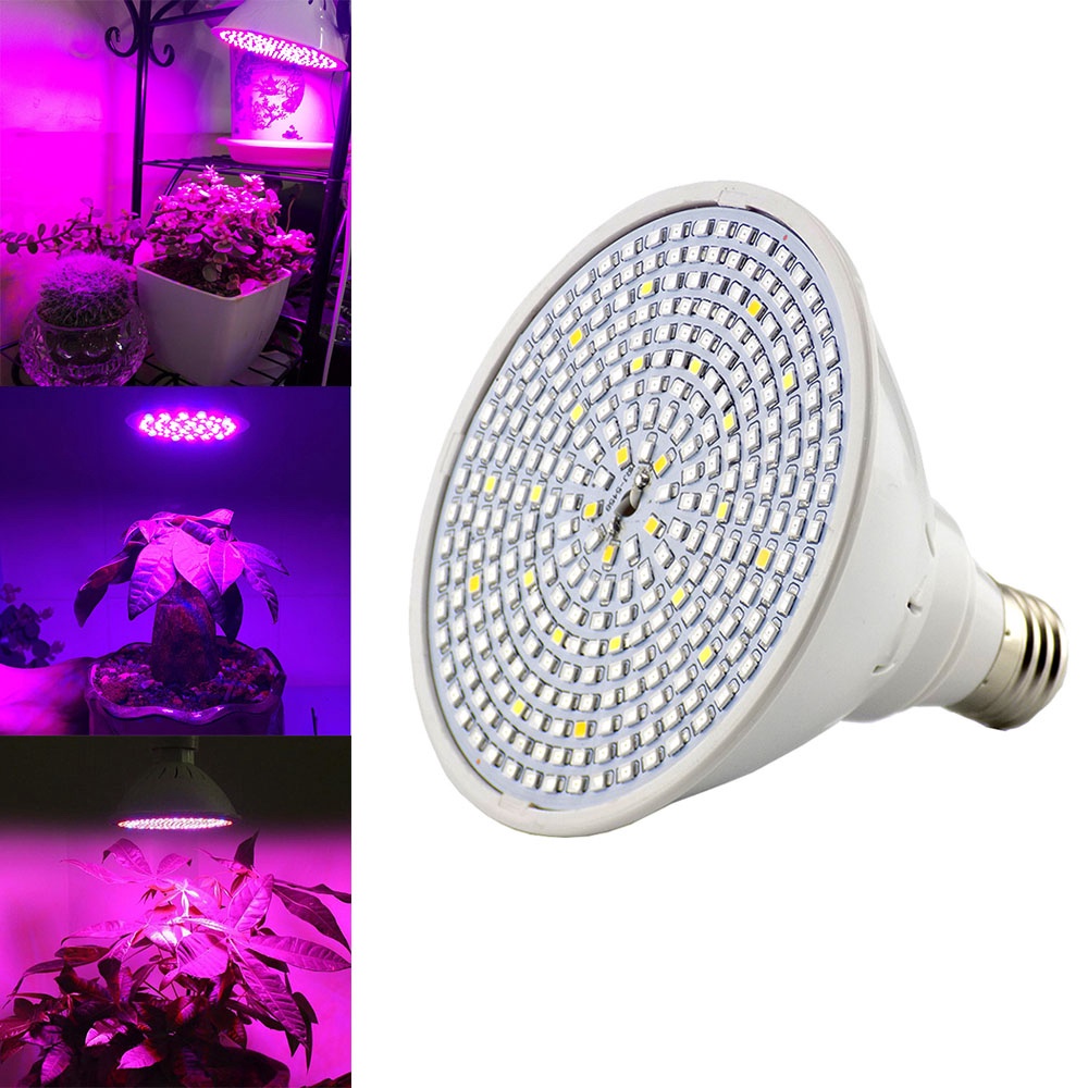 Đèn LED E27 hỗ trợ quang hợp cho cây trồng trong nhà