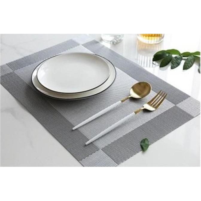 Tấm lót bàn ăn placemat cao cấp, chống trượt, cách nhiệt, dễ vệ sinh - [LÓT BÀN ĂN]