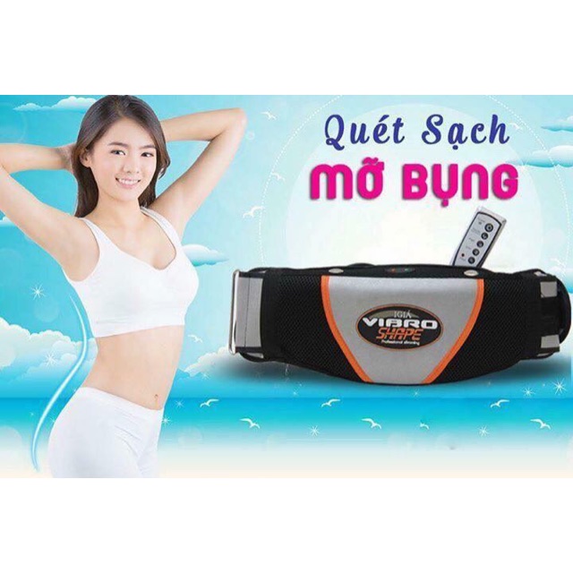 i chiếc máy massage giảm eo rung nóng Vibro Shape.