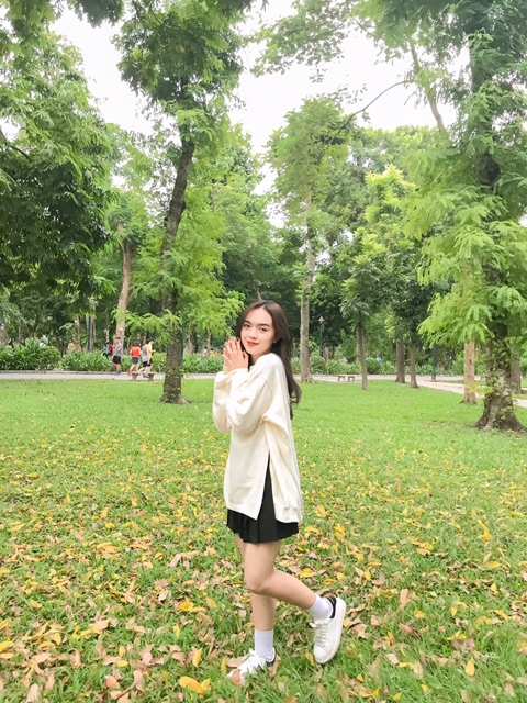 Áo Nỉ Trơn Xẻ QC | BigBuy360 - bigbuy360.vn