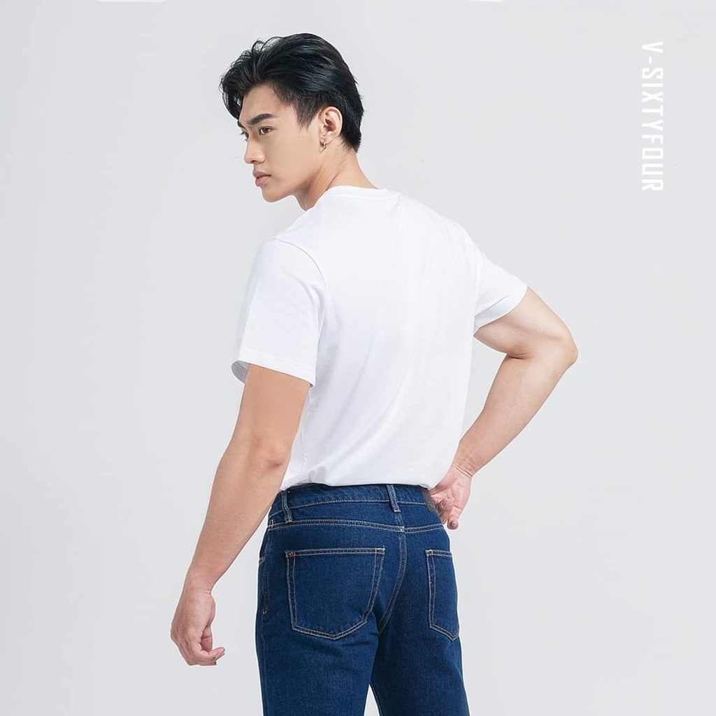 Quần bò nam slim fit màu xanh đậm co giãn 4 chiều cao cấp VNXK Pon.mens