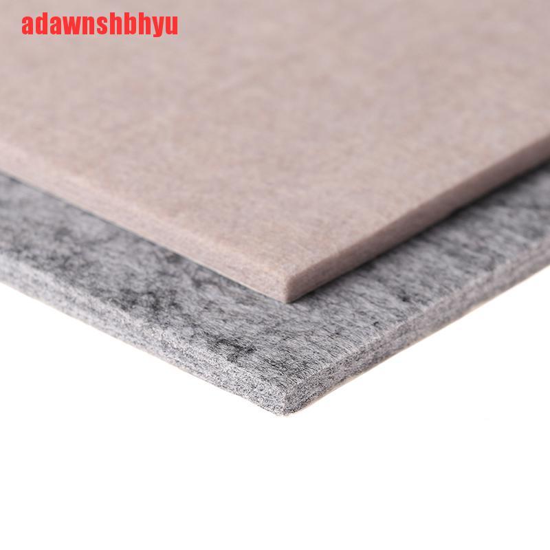 [adawnshbhyu]1pcs Felt Pad Upscale Furniture Mat Flooring Protection Pads Ottomans 11.8X8.2&quot;