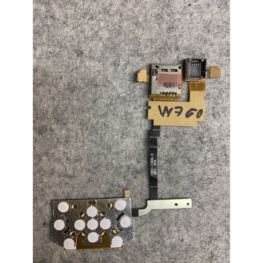 Cáp phím Sony Ericsson w760i NEW