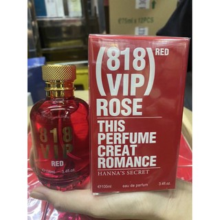 HÀNG ĐỘC NƯỚC HOA NỮ 818 VIP ROSE NHƯ ẢNH THẬT