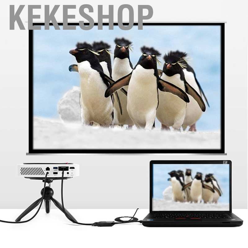 Kekeshop 1.8m HD 1080P DisplayPort DP to VGA Cable Converter Adapter for PC Laptop