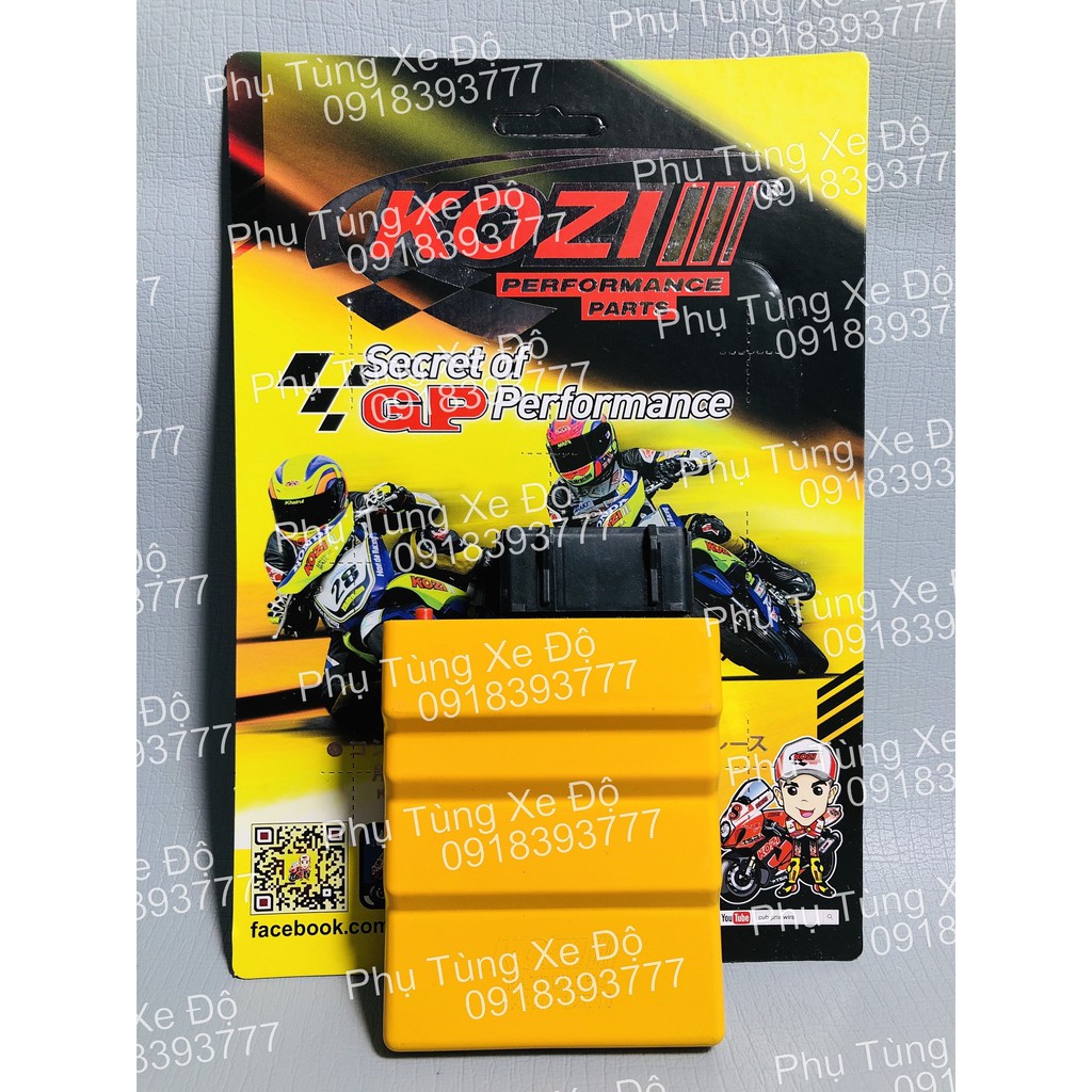 ECU Kozi Raider Fi / Satria Fi ( 8 Map chỉnh ) mở tua