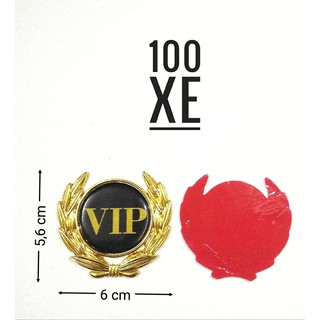 Logo kim loại 3D trang trí ô tô,  mặt Logo phủ nhựa