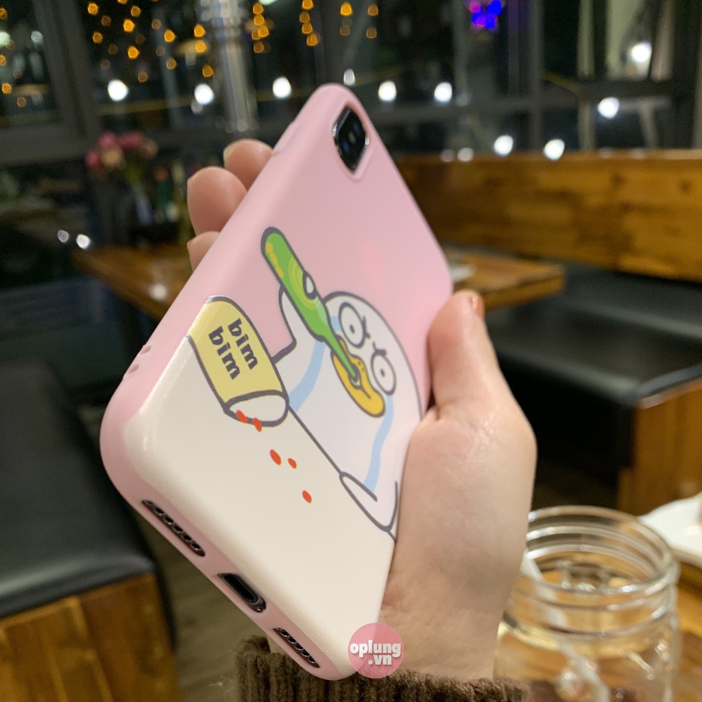 ốp lưng iphone hình vịt dễ thương ốp iphone từ 6 đến 11 pro max a88