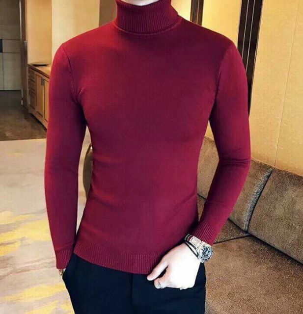 Áo len nam cổ lọ  đủ 9 màu từ 48-70kg | BigBuy360 - bigbuy360.vn