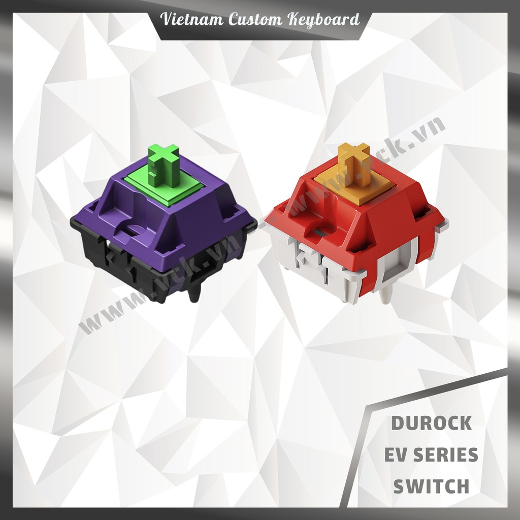 Durock JWK EV Series Switch | Linear 63.5g | EV-01 | EV-02 | Housing POM Mecha Anime bespoke.keys Design | vck.vn