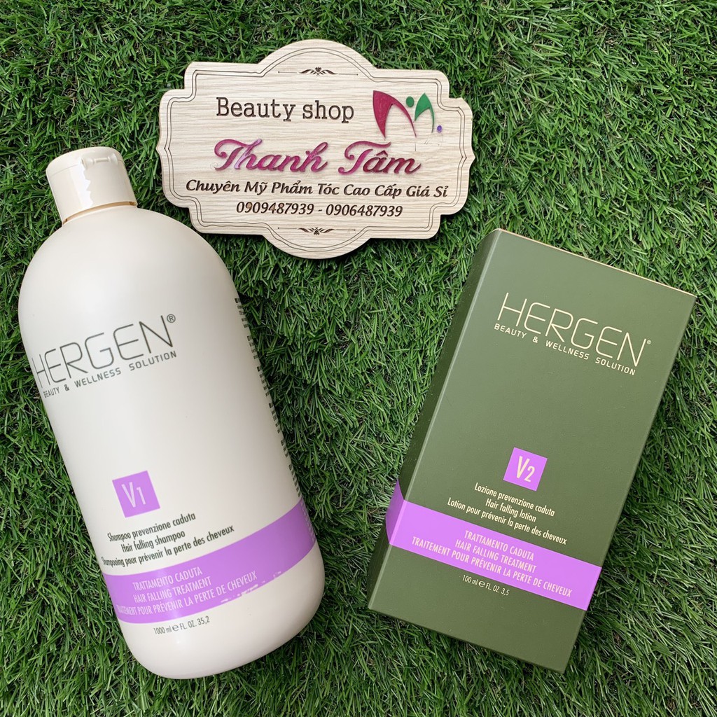 Huyết thanh chống rụng kích thích mọc tóc Bes Hergen V2 Hair Falling Lotion 100ml