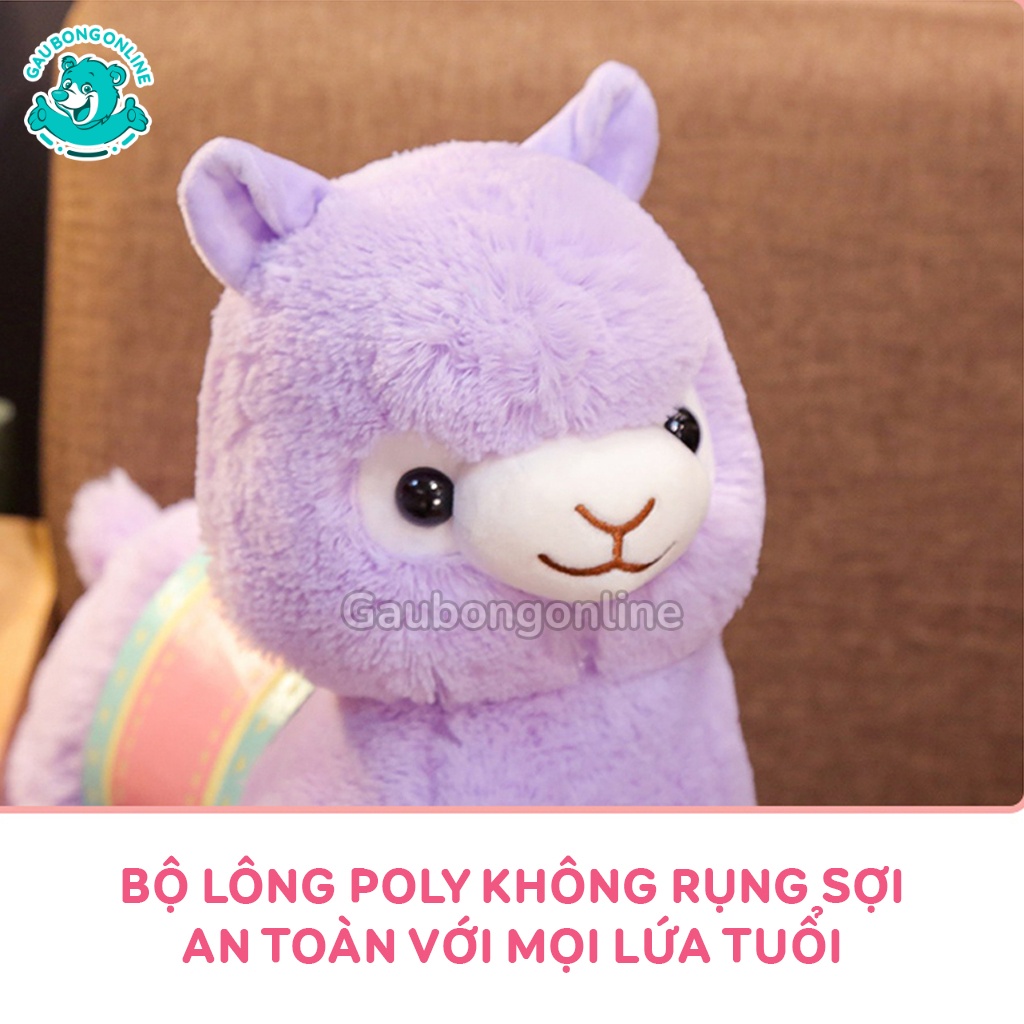 Gấu Bông Lạc Đà Alpaca Siêu Dễ Thương Hàng Cao Cấp Gấu Bông Online