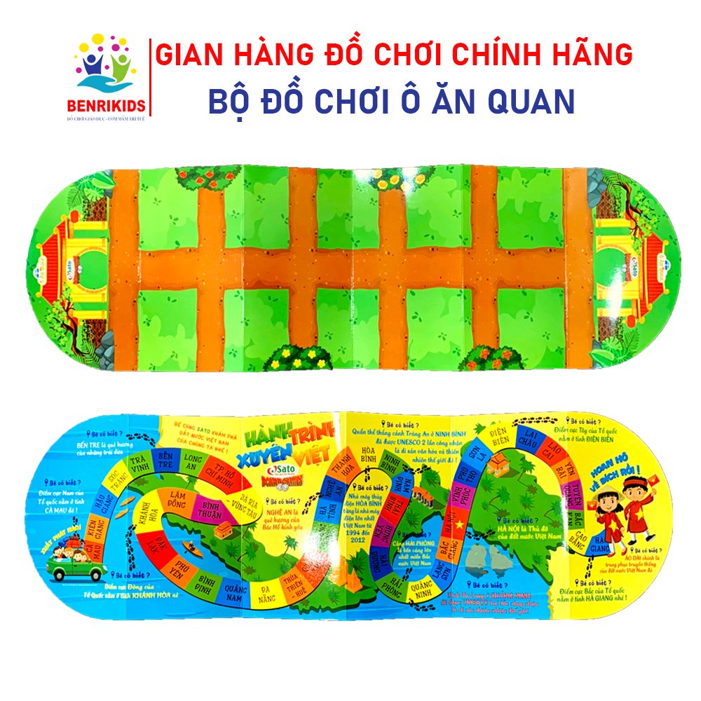 Đồ Chơi Dân Gian, Bộ Đồ Chơi Ô Ăn Quan 2 Trong 1 Rèn Luyện Khả Năng Tư Duy Logic Của Trẻ