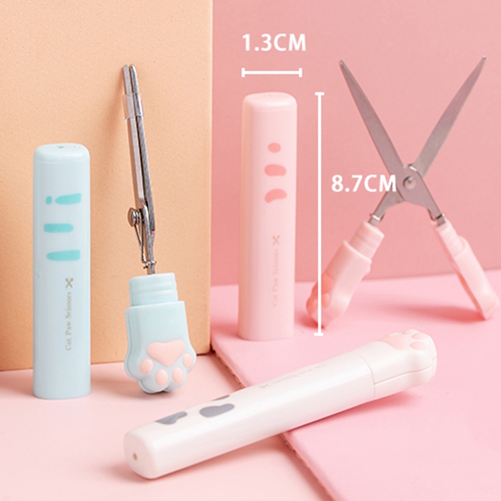 Kéo Mini Hình Bàn Chân Dễ Thương Cho Học Sinh