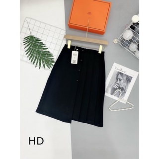 Chân váy xếp ly cúc