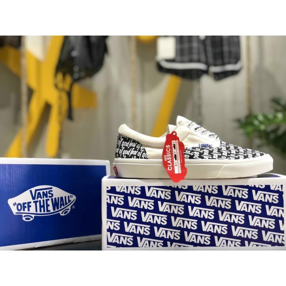 [LiNoShop] GIÀY VANS FOG FEAR OF GOD LÓT GÓT DA - GIÀY VANS CHỮ [Cao cấp][full size] [HàngThật][GiáThật][Video+ẢnhThật]