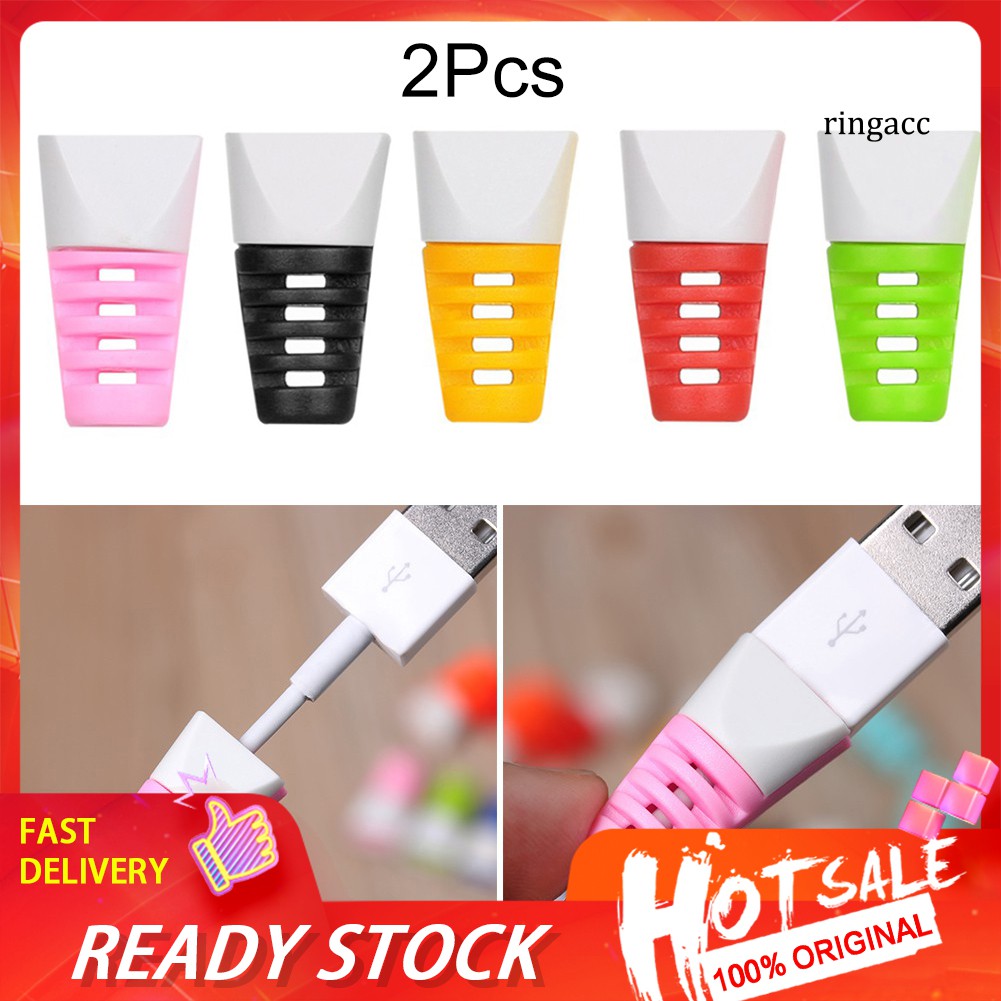 Set 2 Dụng Cụ Bảo Vệ Dây Cáp Chống Gãy Tiện Dụng Chất Lượng Cao