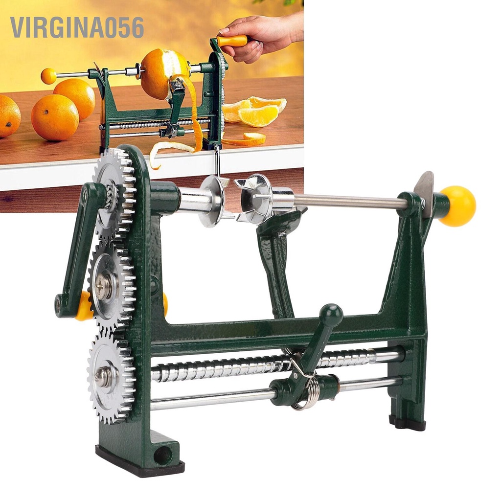 Có thể bán buôn Máy gọt vỏ táo bằng thép không gỉ Gọt nhanh chống mài mòn lê đa chức năng cho rau cam chanh Virgina056 Hàng giao ngay
