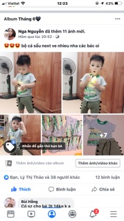 Bộ next bé trai