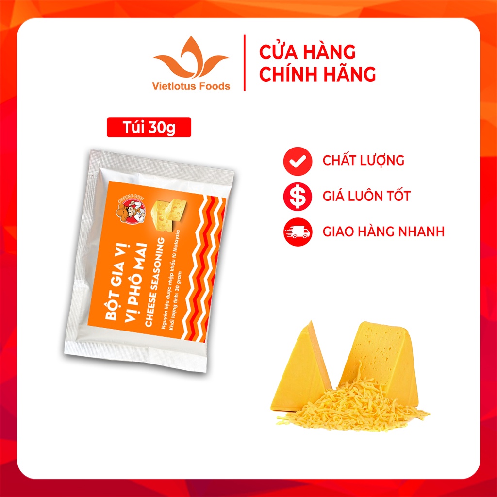 Combo 4 loại gia vị lắc siêu hot - Vị gà cay/ Trứng muối/ Phô mai/ Trà xanh