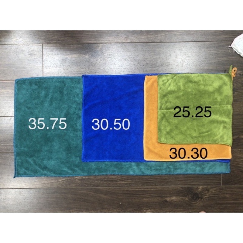 Khăn quấn đầu, khăn gội đầu, trải gối cho spa kt 35x75cm thêu logo theo yêu cầu