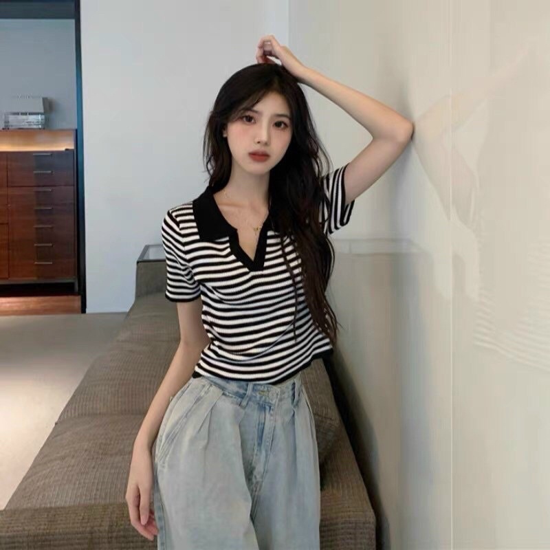 [Ảnh thật/Video]Áo croptop Binzy mongtogi ba màu Hot hit Áo croptop co dãn bốn chiều cho mùa hè