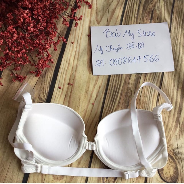 Áo Ngực boya Cài Trước Nâng dày 4cm , Có gọng Kèm dây trong mặc váy hở lưng 001