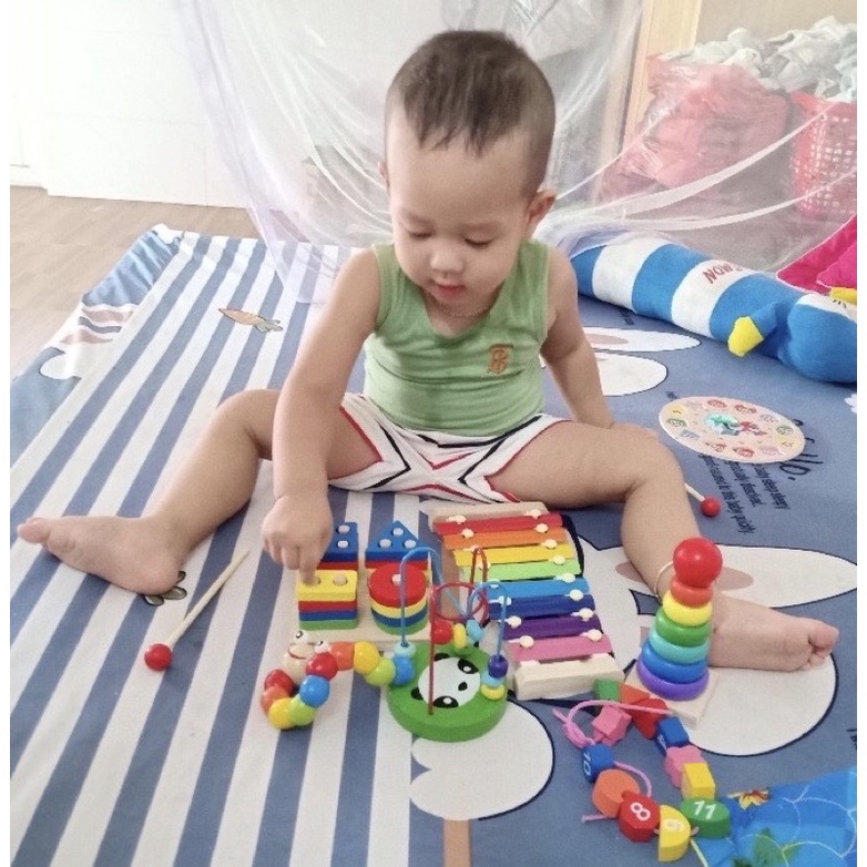 🐳🐳 Đồ Chơi CON SÂU GỖ UỐN DẺO Nhiều Màu Sắc Đáng Yêu Cho Bé🌹- đồ chơi thông minh giúp kích thích ánh nhìn, nhận biết màu