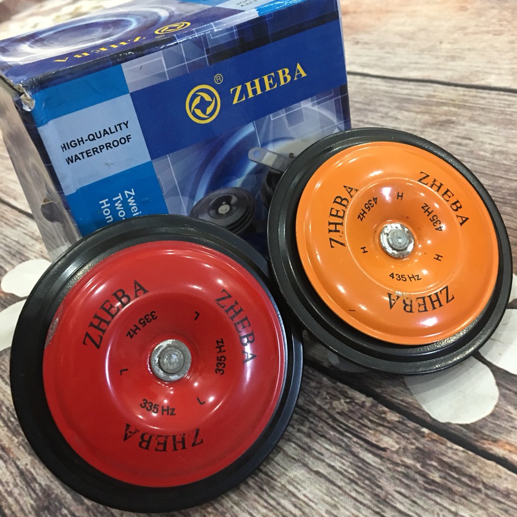 BỘ CÒI ĐĨA 12V LẮP XE MÁY Ô TÔ SEGER / KIYANO