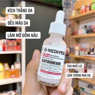 Serum truyền trắng Medi Peel Bio Intense Gluthione White Ampoule 30ml [Chính Hãng]