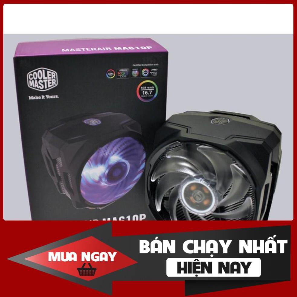 FAN Tản nhiệt CPU Cooler Master MasterAir 610P (RGB)