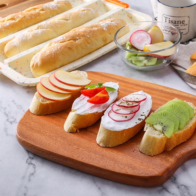 Khay nướng bánh mì kiểu Pháp chống dính tiện lợi