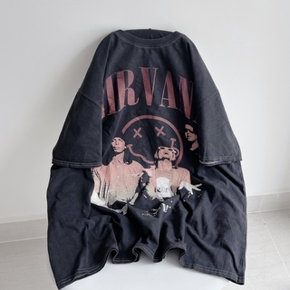 áo thun NIRVANA( ảnh thật tại shop )