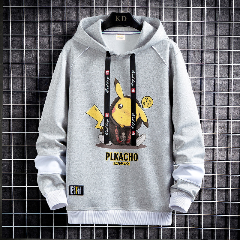 Áo Hoodie in hình Pikachu thời trang cho nam | BigBuy360 - bigbuy360.vn