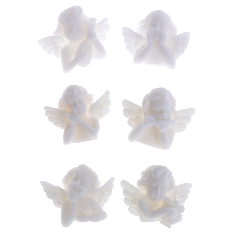 Mô Hình Thiên Thần Mini Bằng Nhựa Resin Trang Trí Nhà Cửa